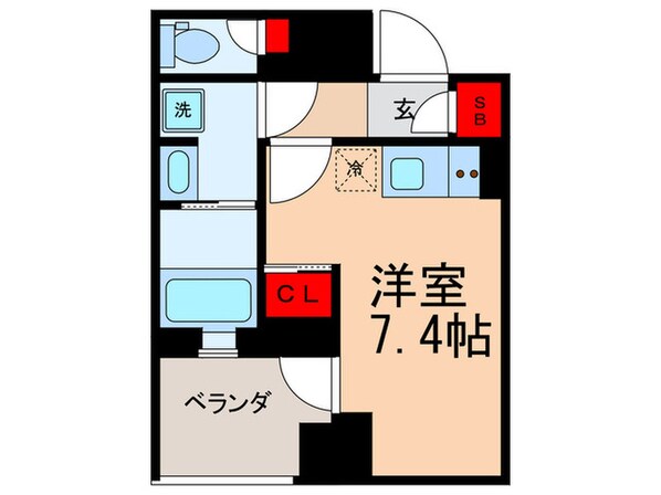 コンフォリア新中野の物件間取画像